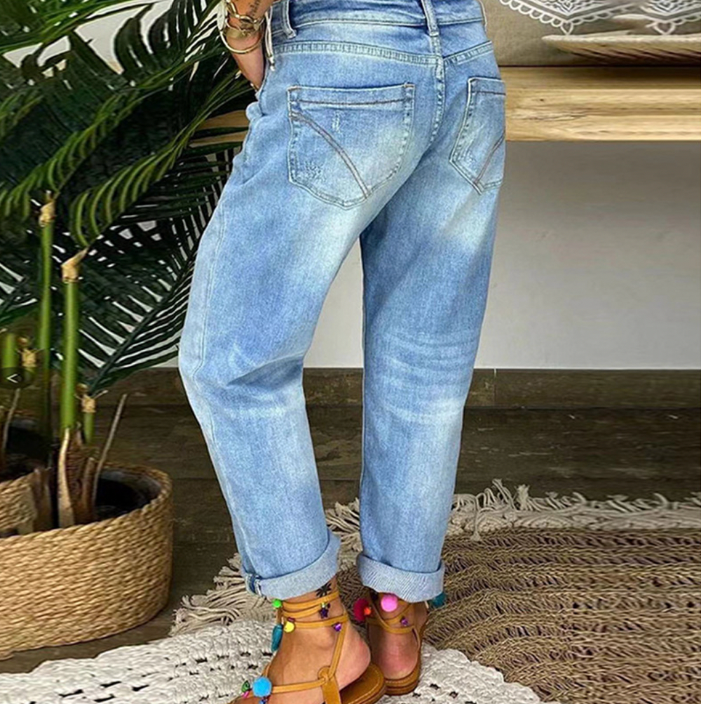 Heidi – Luftige Jeans in hochwertiger Qualität für den Sommer