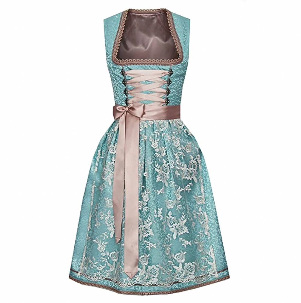 Heidi-Mode | Einzigartige Damen Tracht mit Schürze und Bluse Perfekt für Oktoberfest