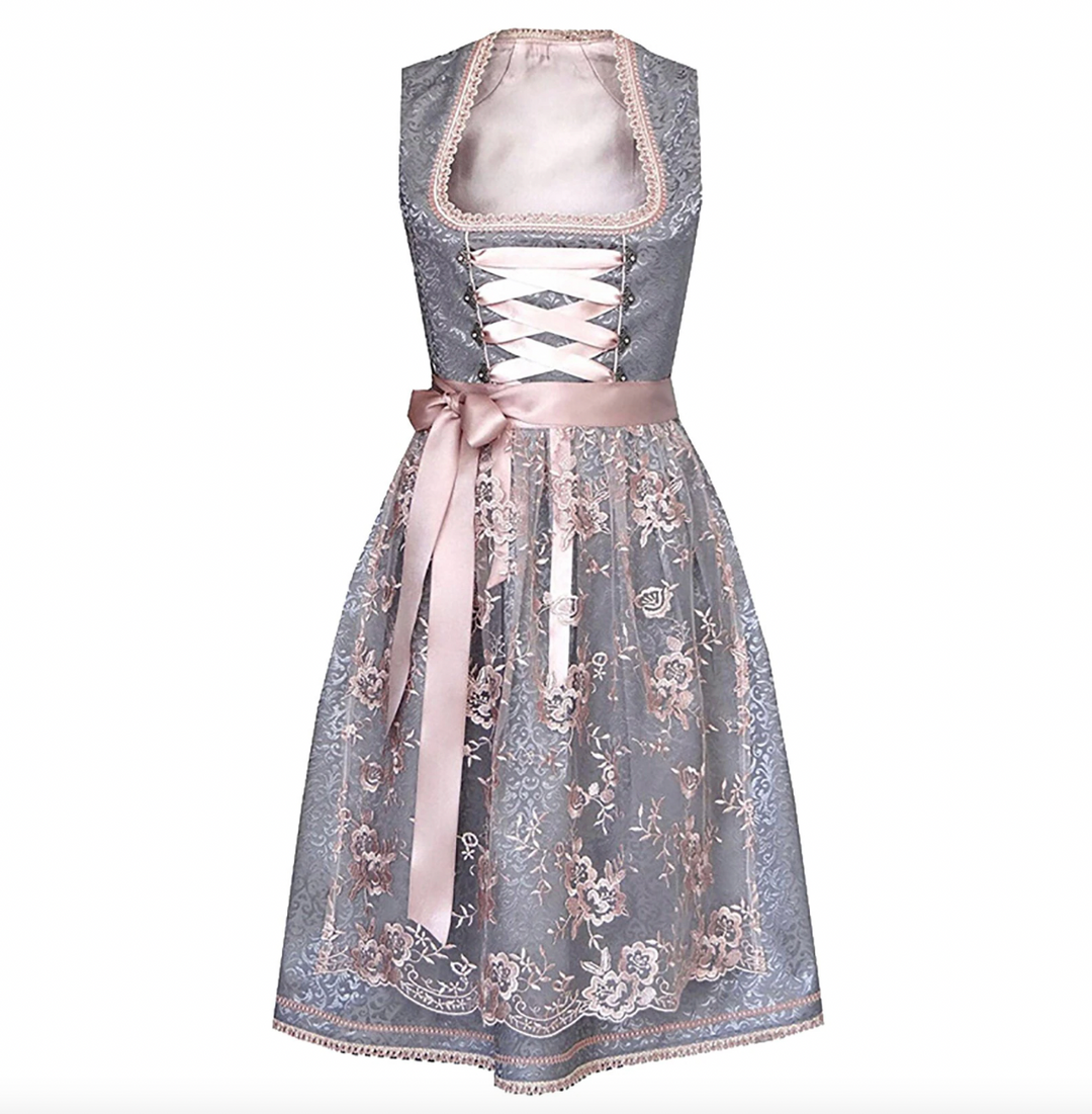 Heidi-Mode | Einzigartige Damen Tracht mit Schürze und Bluse Perfekt für Oktoberfest