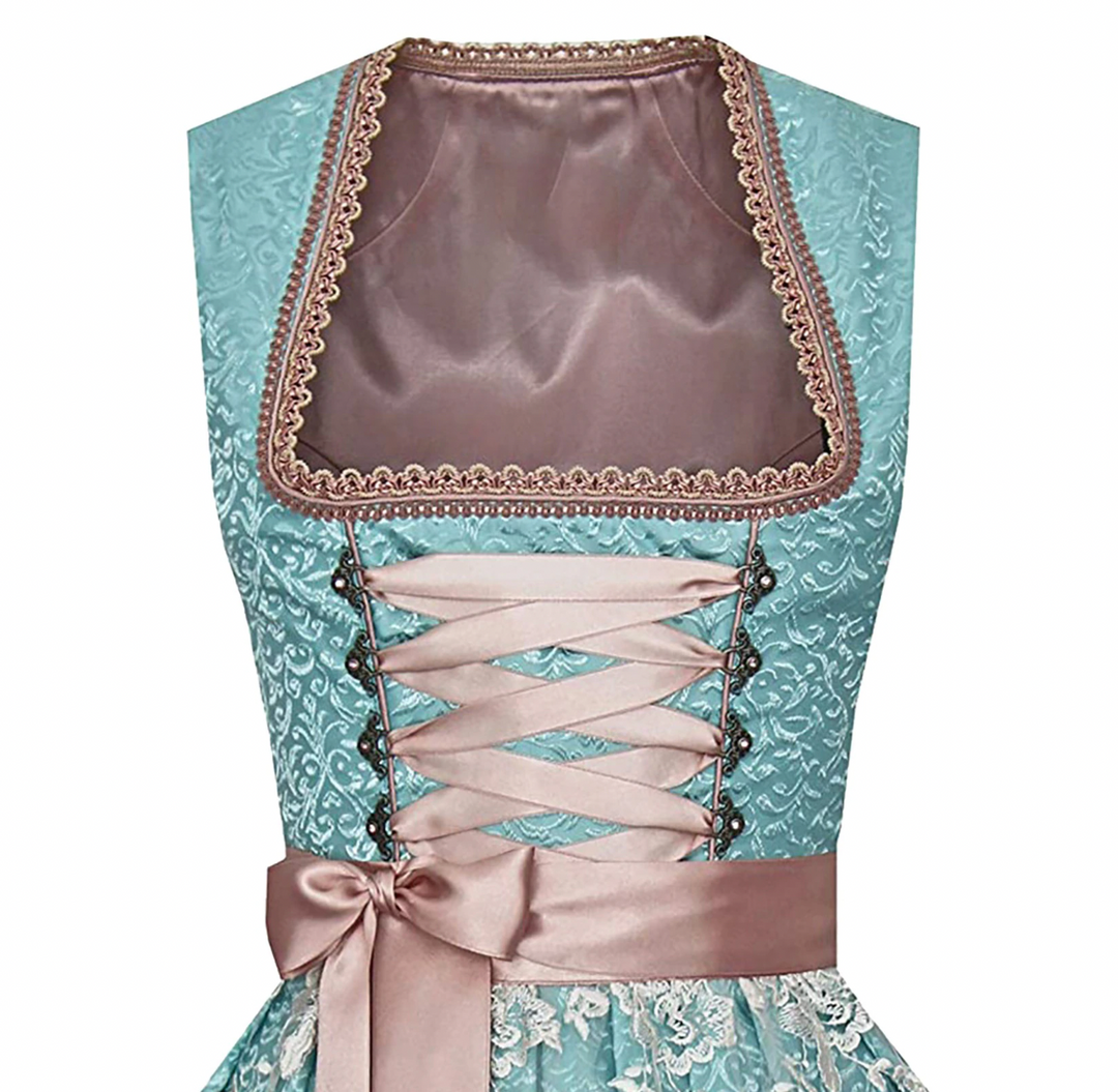 Heidi-Mode | Einzigartige Damen Tracht mit Schürze und Bluse Perfekt für Oktoberfest