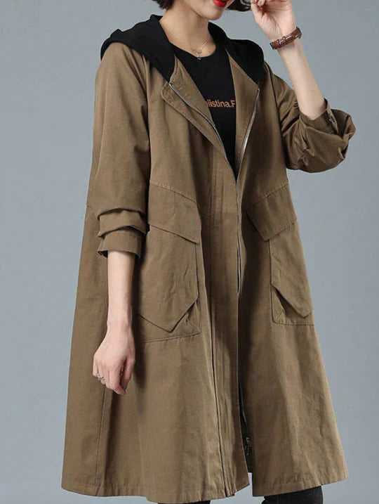 Heidi-Mode | Warme Lange Jas Voor Herfst En Winter