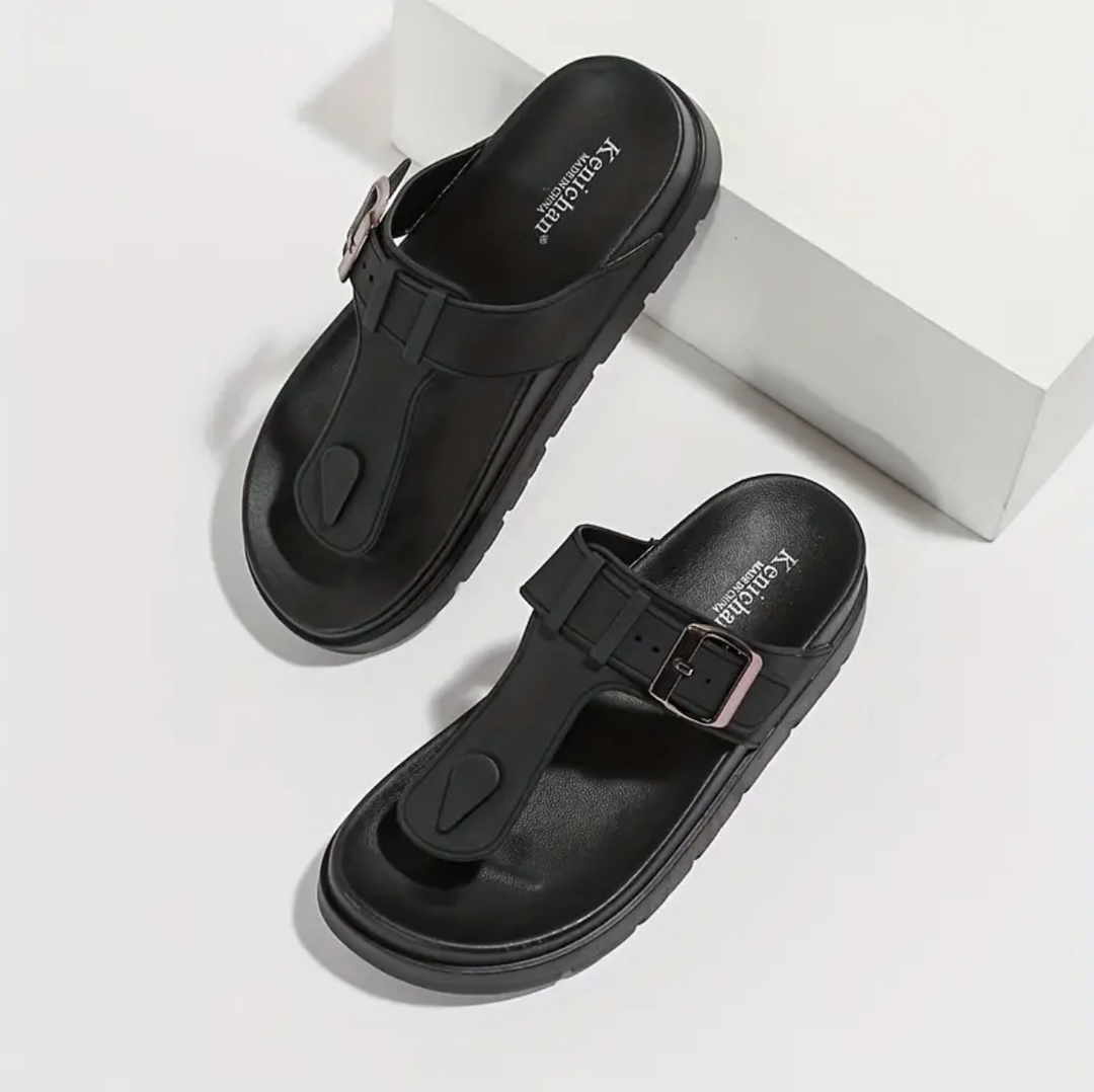 Heidi-Mode | Die Bequemen Flip Flops mit Einfarbigem Design