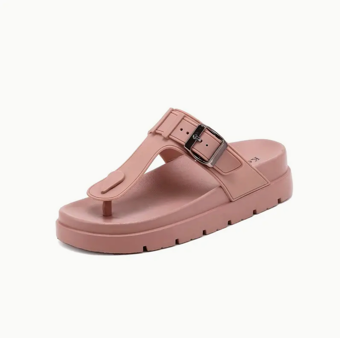Heidi-Mode | Die Bequemen Flip Flops mit Einfarbigem Design