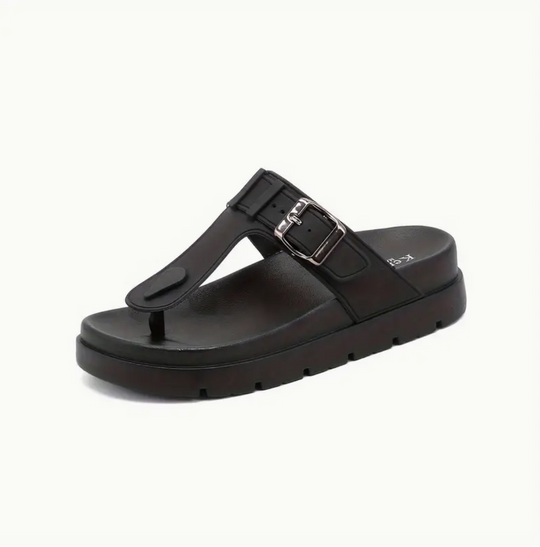 Heidi-Mode | Die Bequemen Flip Flops mit Einfarbigem Design