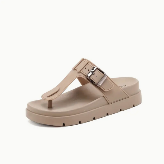 Heidi-Mode | Die Bequemen Flip Flops mit Einfarbigem Design