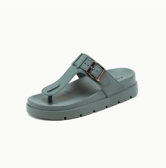 Heidi-Mode | Die Bequemen Flip Flops mit Einfarbigem Design