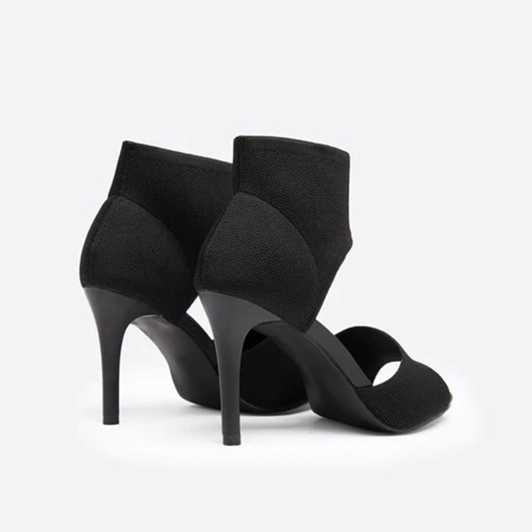 Damen Peep-Toe Sandalen mit Stilettoabsatz