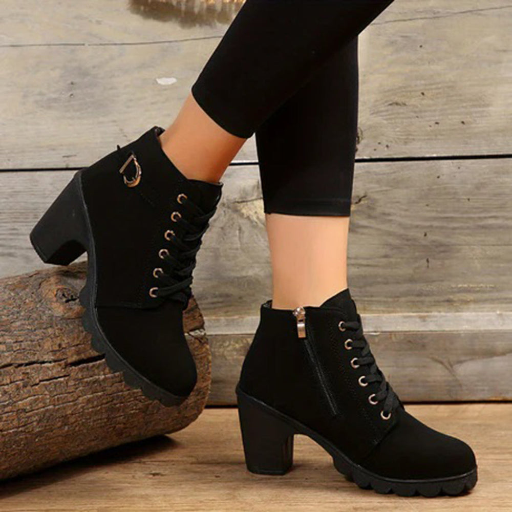 Heidi-Mode | Leder Damen Stiefeletten