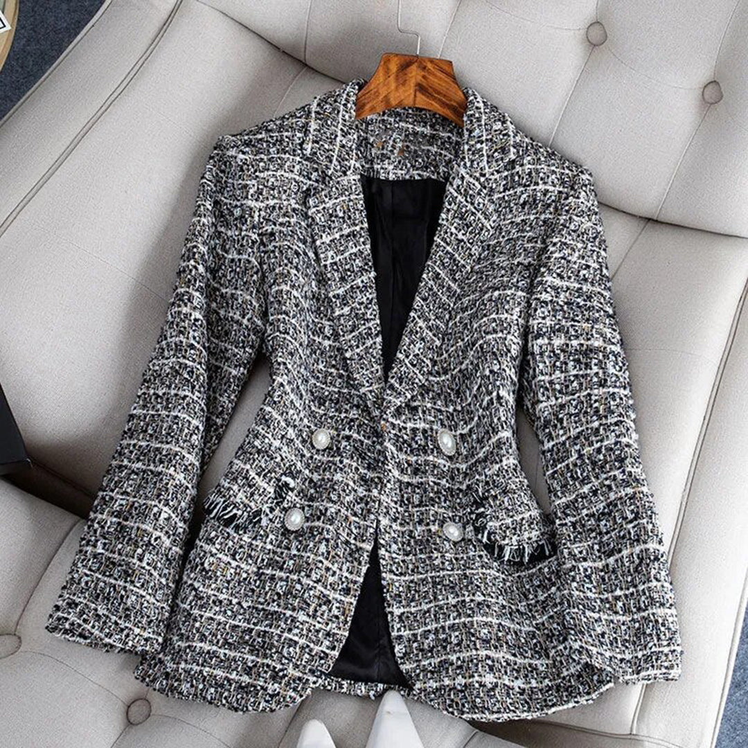 Heidi-Mode - Eleganter tweed blazer