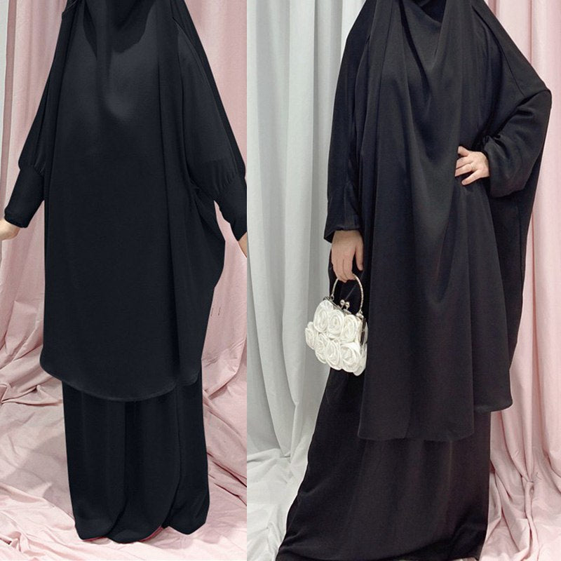 Heidi-Mode | Muslimische Frauen Gebet Kleid Jilbab Mantel Mutter und Tochter Mädchen Matching Outfits
