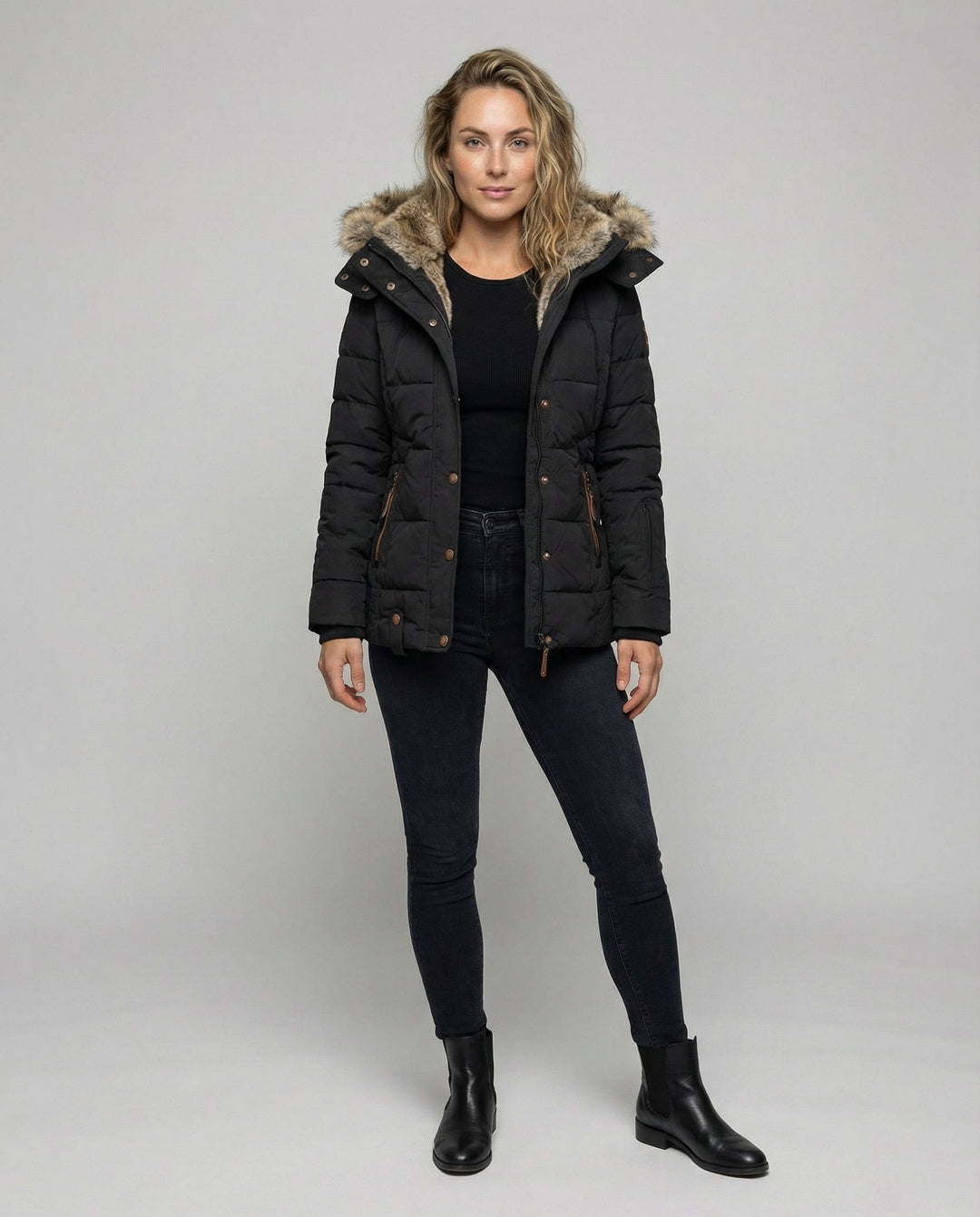 Warme Wasserdichte Damenjacke | Heidi-Mode