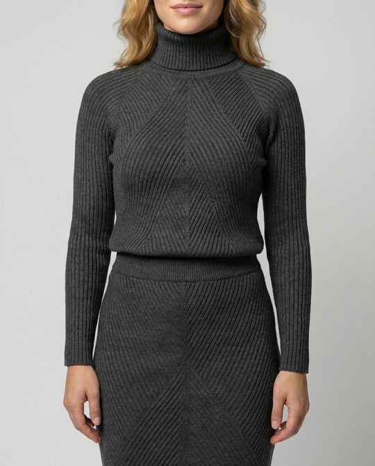 Gemütliches Strickkleid Damen | Heidi-Mode