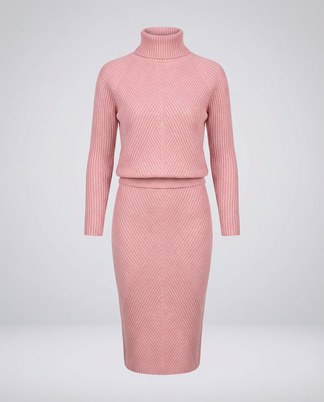 Gemütliches Strickkleid Damen | Heidi-Mode