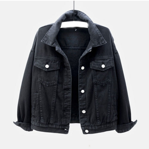 Heidi-Mode | Lässige Denimjacke Baumwolle Klassisch und Zeitlos