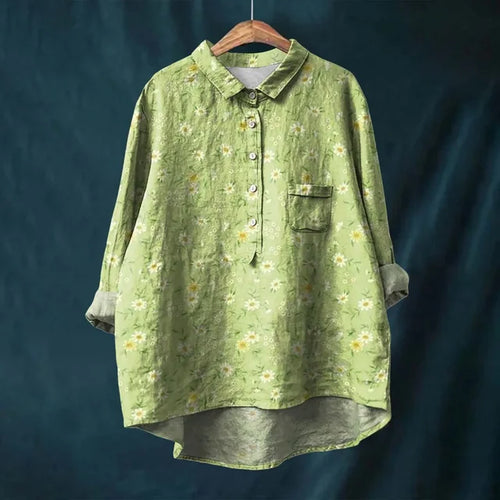 Bluse aus Baumwoll