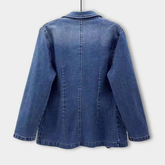 Heidi-Mode | Stilvolle Und Warme Denim Blazer Für Damen