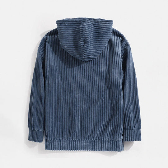 Heidi-Mode - Kapuzenpullover aus geripptem Cord