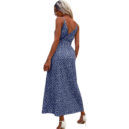 Elegante maxi jurk met bloemen