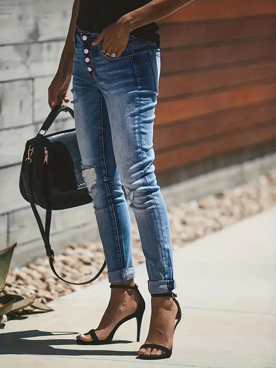 Stylische Jeans