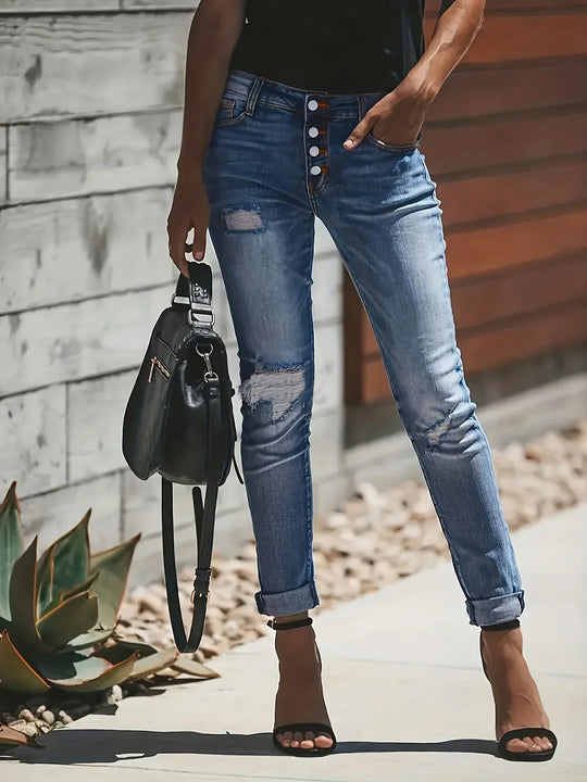 Stylische Jeans