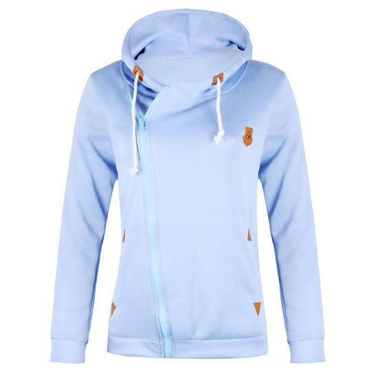Heidi-Mode | Größe Reißverschluss Taschen mit Kordelzug Hoodie