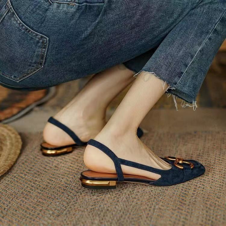 Heidi-Mode | Wildleder-Slingbacks