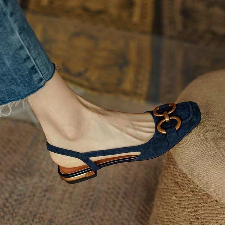 Heidi-Mode | Wildleder-Slingbacks