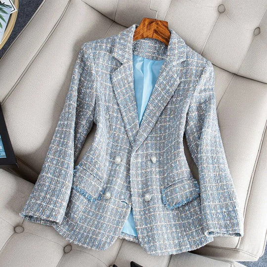 Heidi-Mode - Eleganter tweed blazer