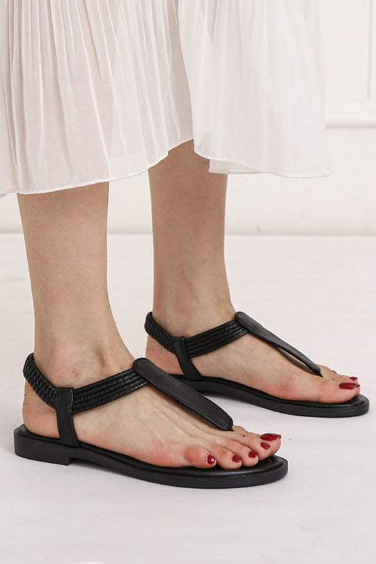 Heidi-Mode | Bohemian Peep Toe Zehentrenner