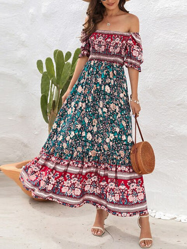 Heidi - Langes Boho-Kleid