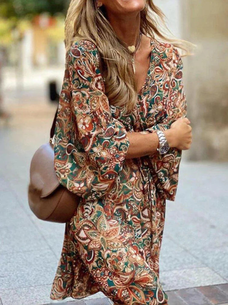 Boho Ibiza-Kleid