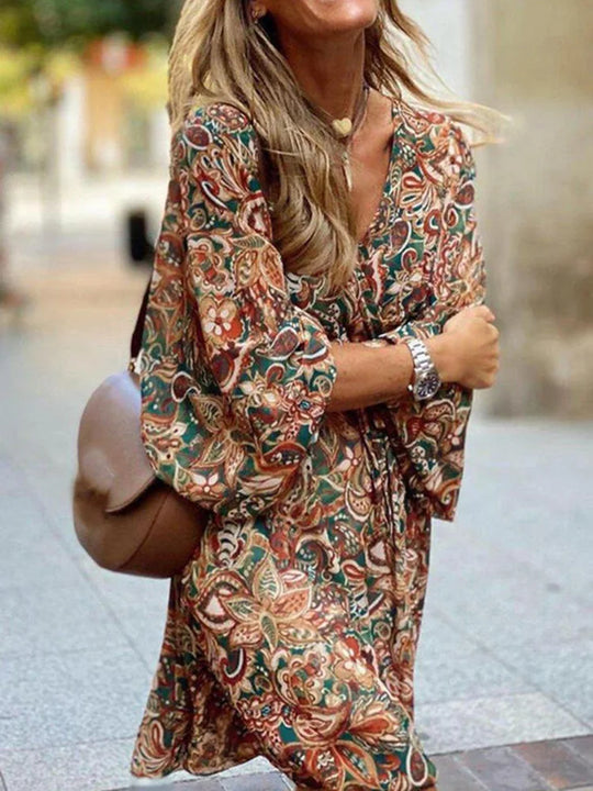 Boho Ibiza-Kleid