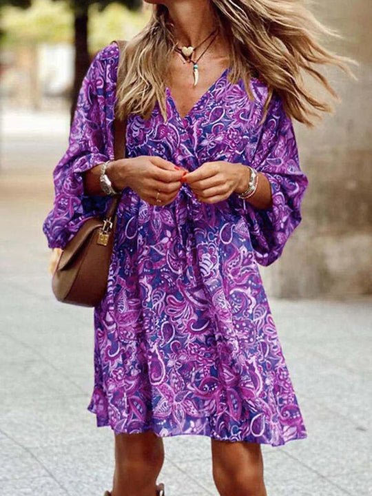 Boho Ibiza-Kleid