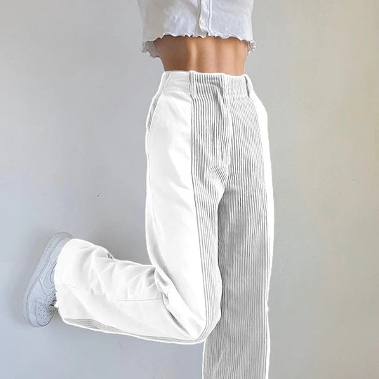 Vintage Patchwork Corduroy Hose