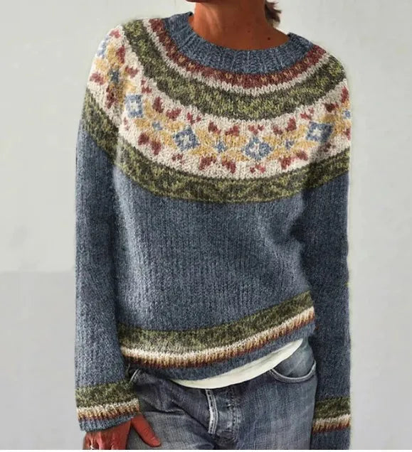 Heidi-Mode | Stilvoller Norweger Pullover für Damen