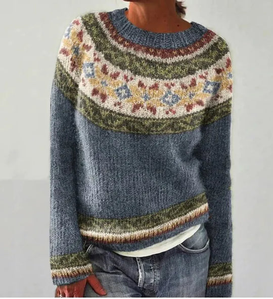 Heidi-Mode | Stilvoller Norweger Pullover für Damen