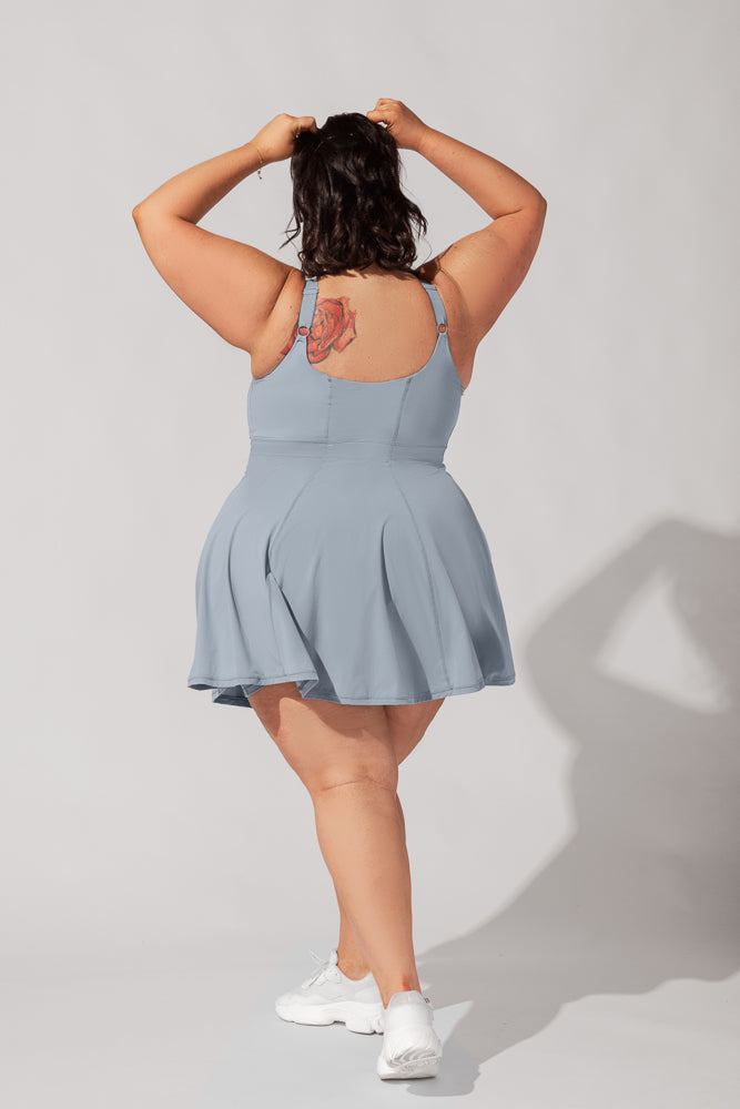 Heidi-Mode | Tie-Breaker Superdress - Wolkiges Blau