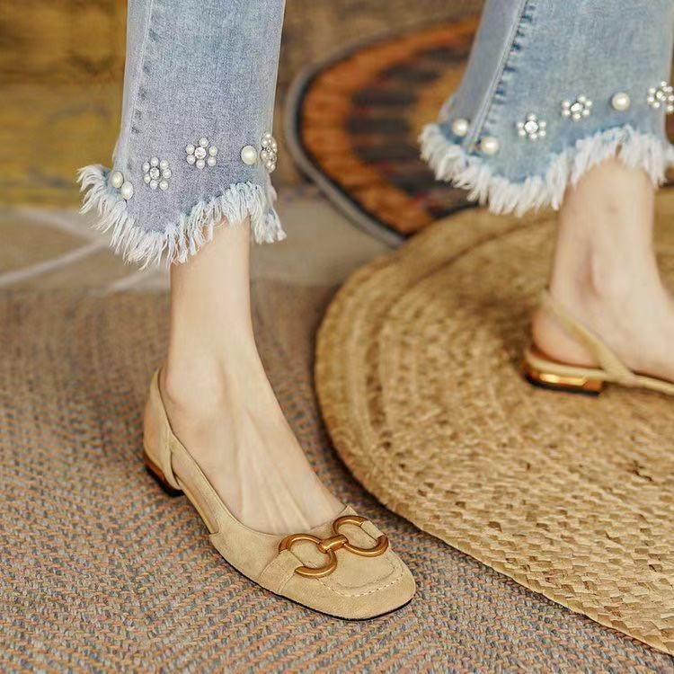 Heidi-Mode | Wildleder-Slingbacks