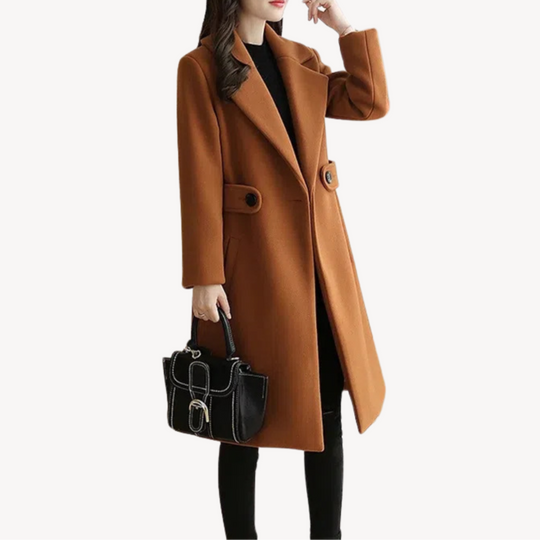 Heidi-Mode | Damen Woll-Trenchcoat