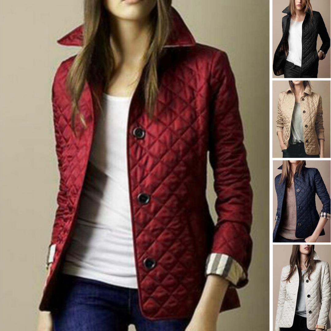 Stylische Gesteppte Damenjacke