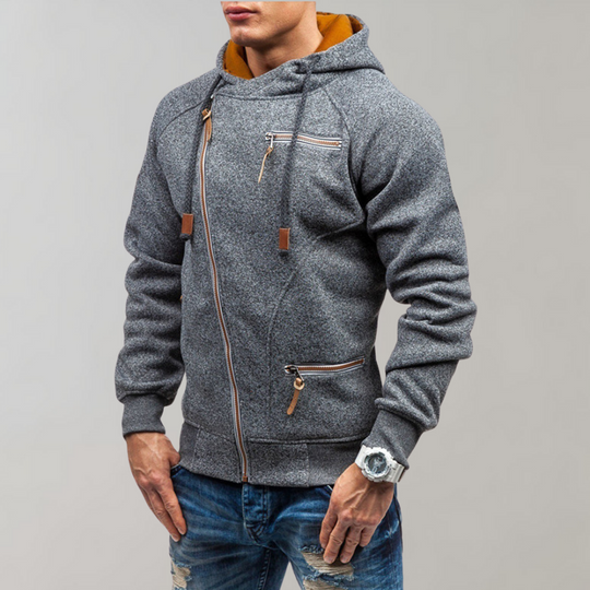 Casual Hoodie mit Reißverschluss