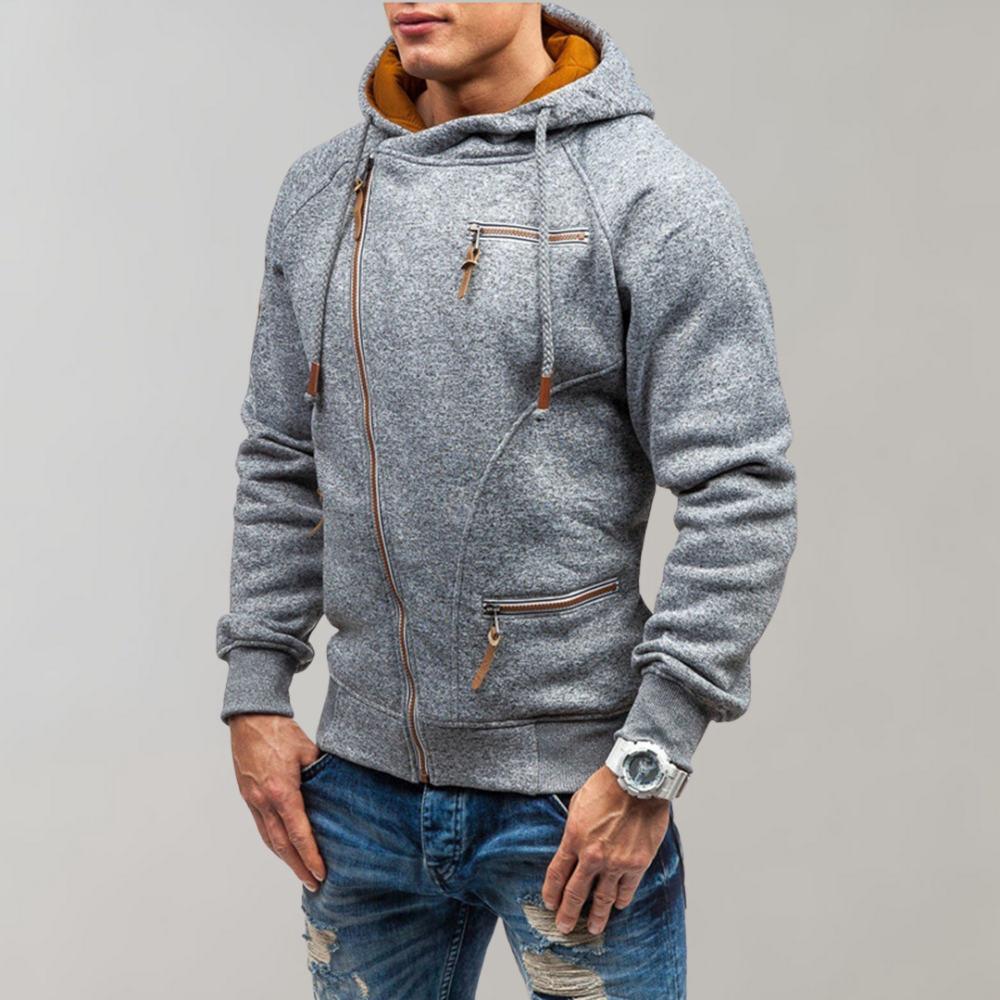 Casual Hoodie mit Reißverschluss