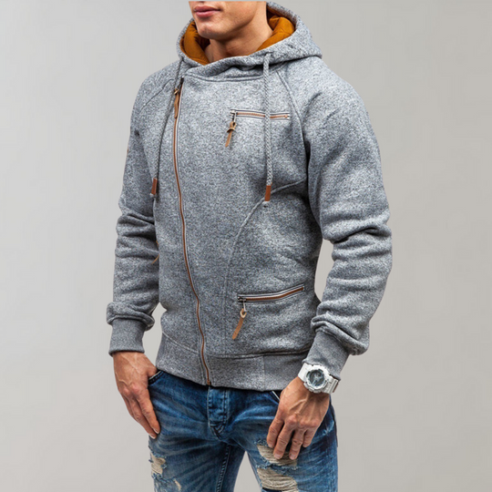 Casual Hoodie mit Reißverschluss