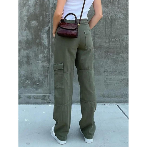Heidi-Mode | Trendy Damen Cargo-Hose für einen lässigen Look