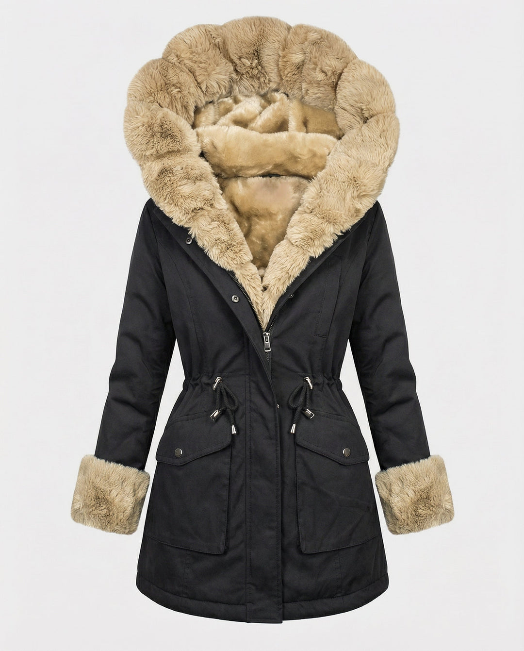 Warme Damen Winterjacke | Heidi-Mode