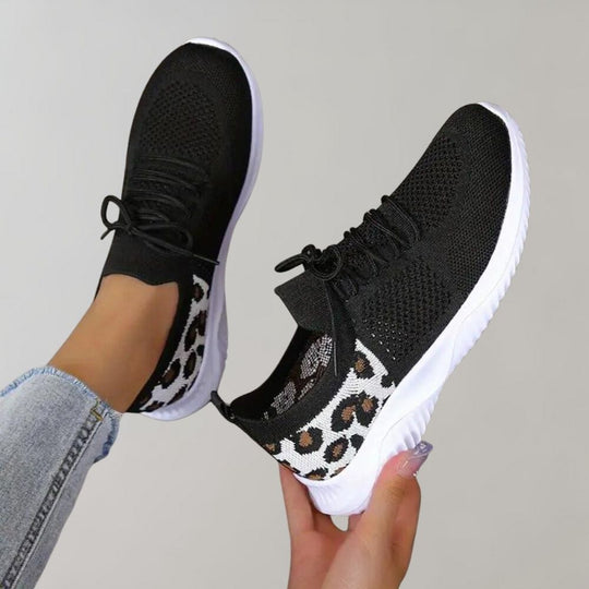 Heidi-Mode | Raffinierte Damen Wanderschuhe Strick