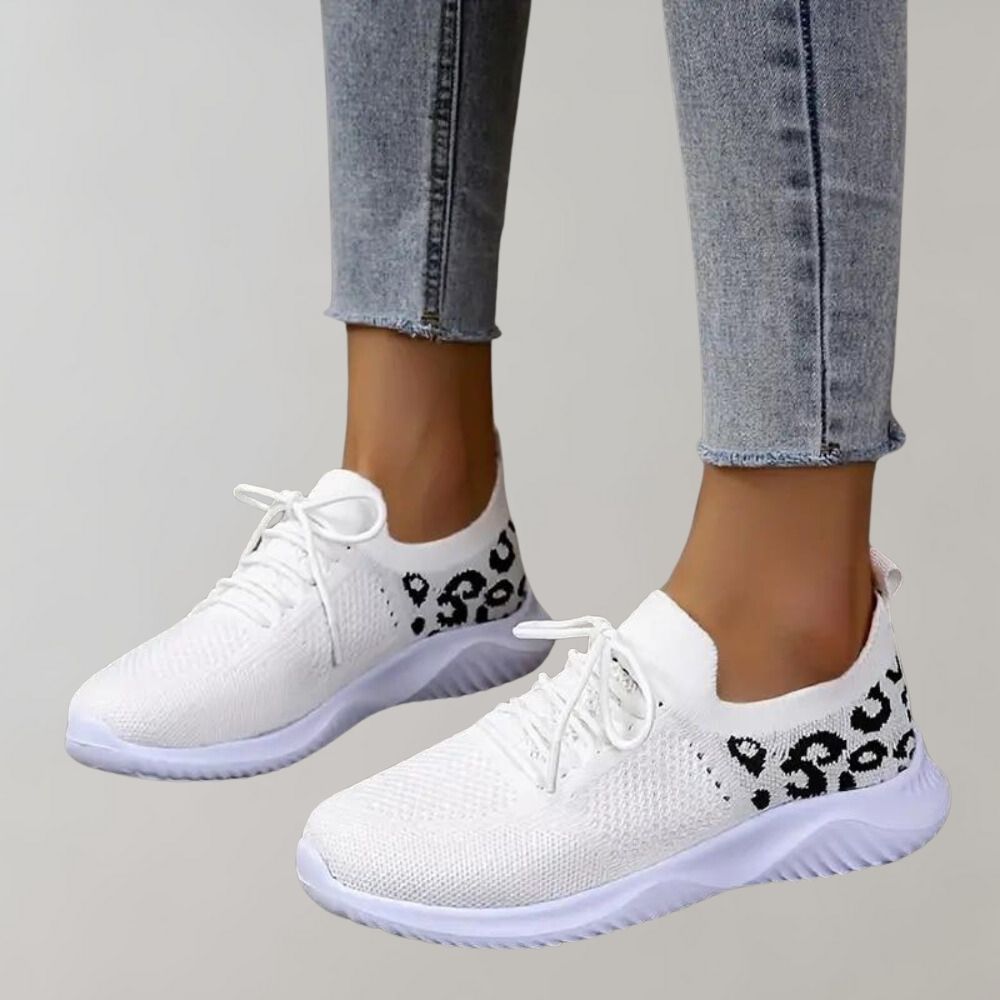 Heidi-Mode | Raffinierte Damen Wanderschuhe Strick