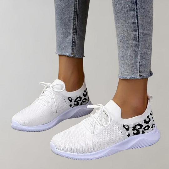 Heidi-Mode | Raffinierte Damen Wanderschuhe Strick