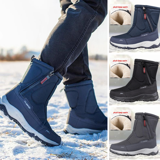 Heidi-Mode - Die besten modischen Mesh Mid-Calf Schneestiefel