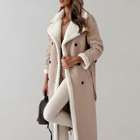 Heidi-Mode | Elegante Winterjacke mit Gürtel